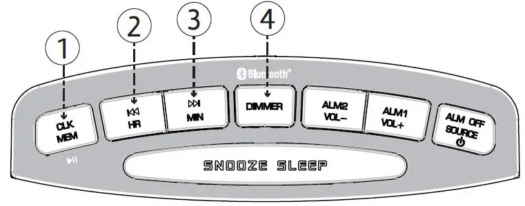 Naxa NRC-181 Bluetooth Dual Alarm Clock-fig- (4)