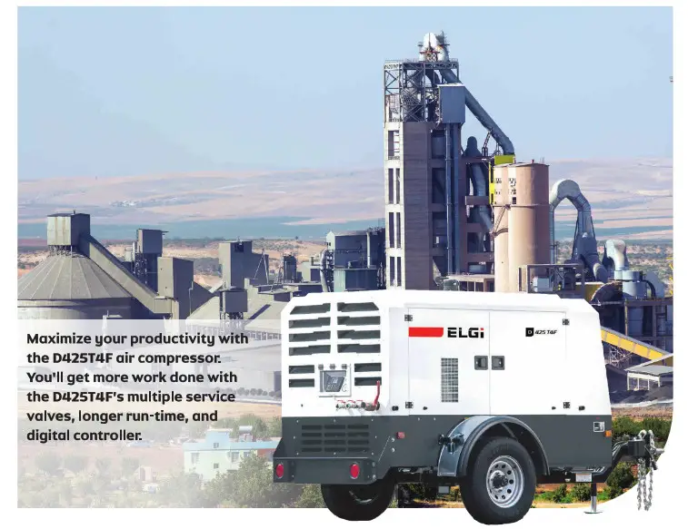 ELGI D425T4F Air Compressor