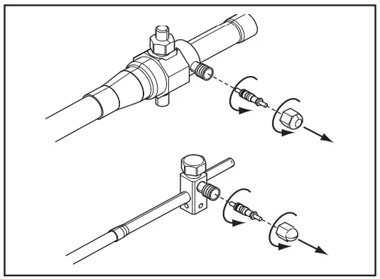Braze The Refrigerant Lines