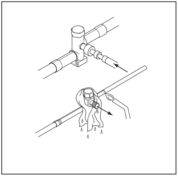 Braze The Refrigerant Lines