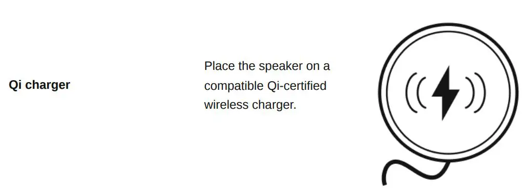 SONOS Roam SL Portable WiFi and Bluetooth Speaker User Manual - Charging