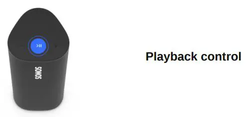 SONOS Roam SL Portable WiFi and Bluetooth Speaker User Manual - Playback control