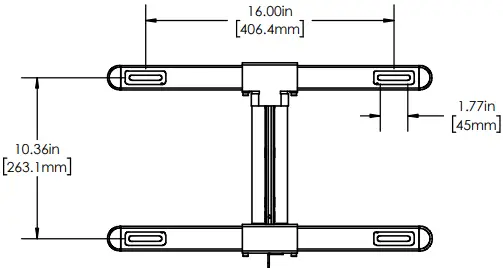 SANUS VODLF125 Large Outdoor TV Wall Mount A2