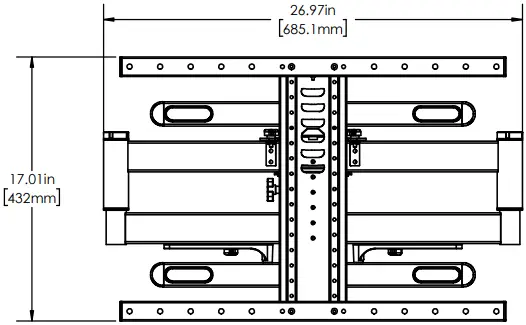 SANUS VODLF125 Large Outdoor TV Wall Mount A3