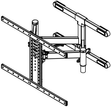 SANUS VODLF125 Large Outdoor TV Wall Mount A6