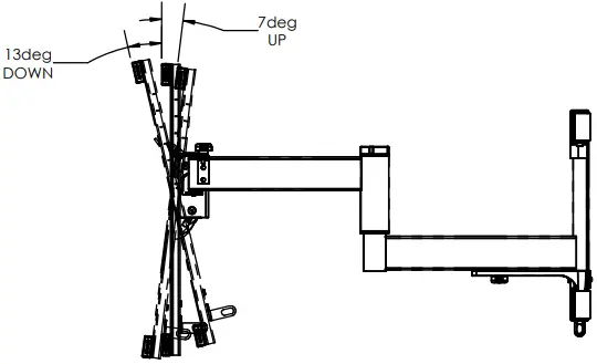 SANUS VODLF125 Large Outdoor TV Wall Mount A7