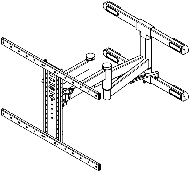 SANUS VODLF125 Large Outdoor TV Wall Mount B1