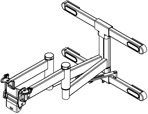 SANUS VODLF125 Large Outdoor TV Wall Mount B5