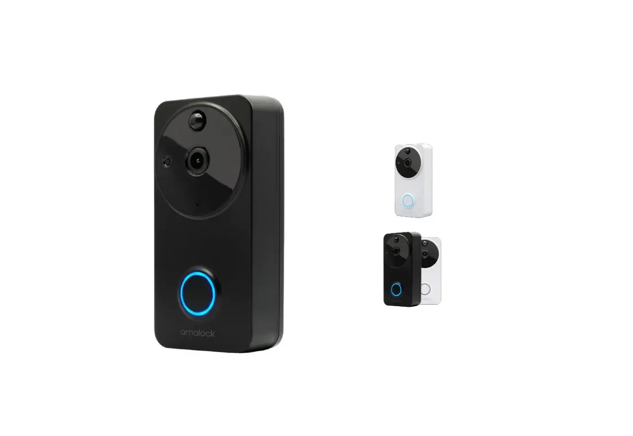 Amalock L32525 Black Wireless Wi-fi Video Doorbell C/w Door Chime Owner's Manual Amalock L32525 Black Wireless Wi-fi Video Doorbell C/w Door Chime Owner's Manual