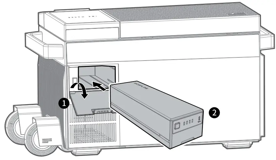 ECOFLOW EFBX100 EB Portable Fridge Extra Battery - Battery Pack