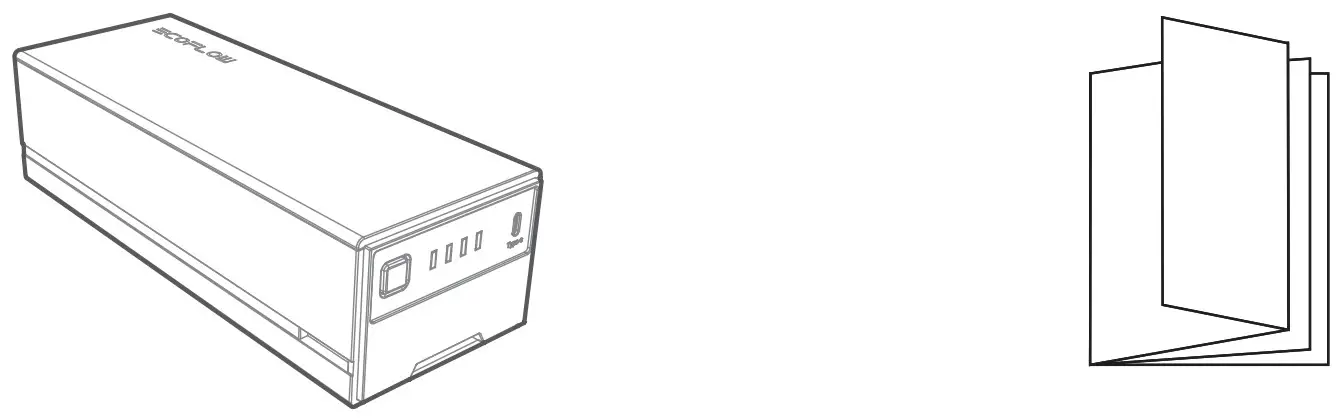 ECOFLOW EFBX100 EB Portable Fridge Extra Battery - Package Contents