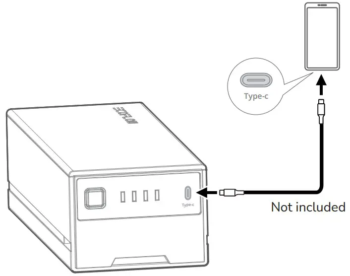 ECOFLOW EFBX100 EB Portable Fridge Extra Battery - electronic device