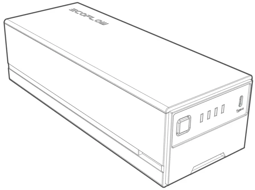 ECOFLOW EFBX100 EB Portable Fridge Extra Battery