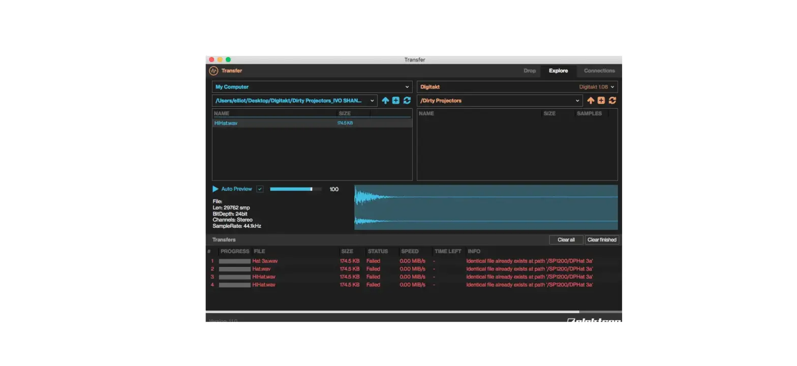 Elektron Transfer Application For Mac Os And Windows User Manual