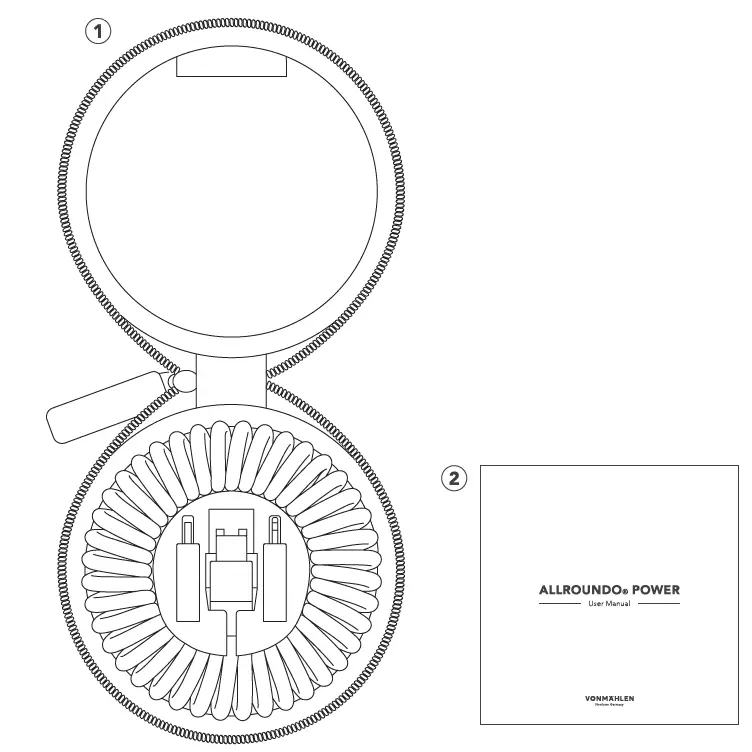 VONMAHLEN VM-ARW-01 Allroundo Power All In One Charging Solution 1