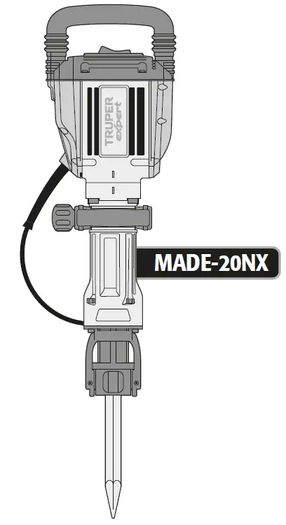TRUPER-MADE-20NX-Demolition-Hammer-fig-1