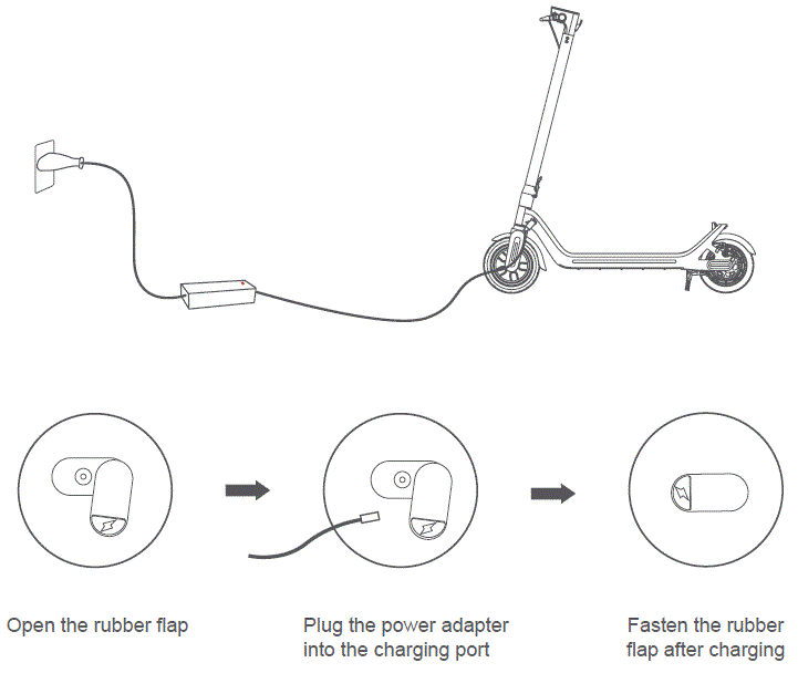 LEQISMART-A8-Electric-Scooter-fig-4