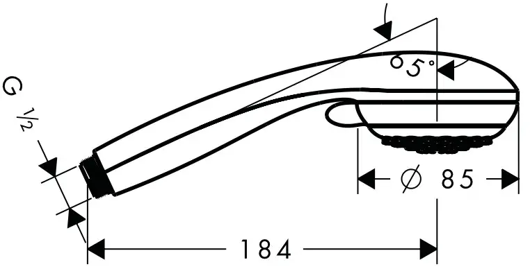 hansgrohe Crometta 85 Hand Showers - fig 4