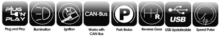 InCarTec 29 CTSIV004 Iveco Steering Wheel Control Interface - icon