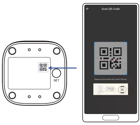 Add Your Water Leak Sensor 1 to the App