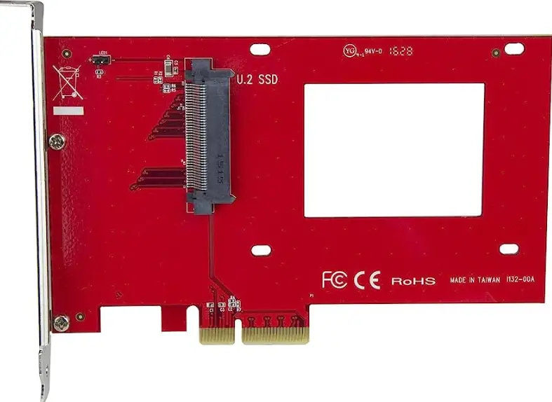 StarTech com PEX4SFF8639U3 U.3 to PCIe 4.0 x4 Host Adapter-PRODUCT