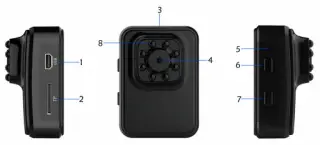 R3 Wi-Fi Mini DV Sports Camera