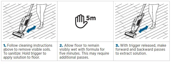 BISSELL 3518 Series Crosswave Hydrosteam Multi Surface Cleaner - fig 11