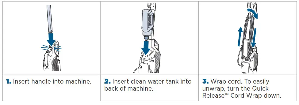 BISSELL 3518 Series Crosswave Hydrosteam Multi Surface Cleaner - fig3