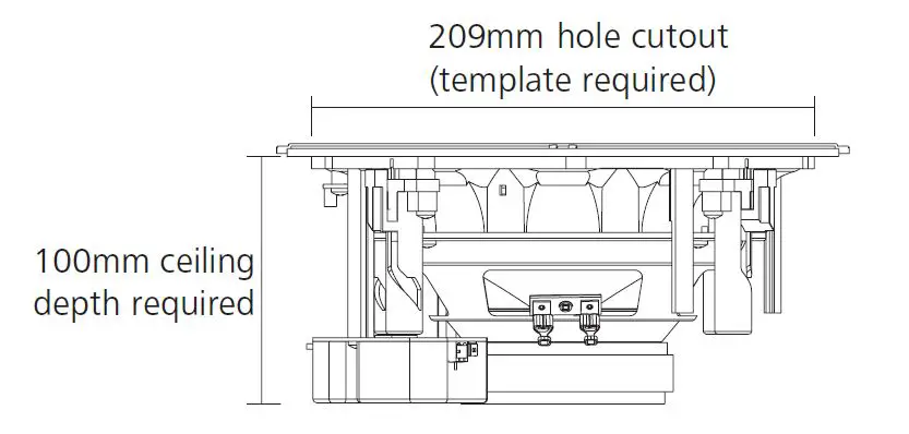 Opus-One-C-0876A-165mm-2 Way-Round-Wireless-Bluetooth-Ceiling-Speaker-Pair-FIG- (8)