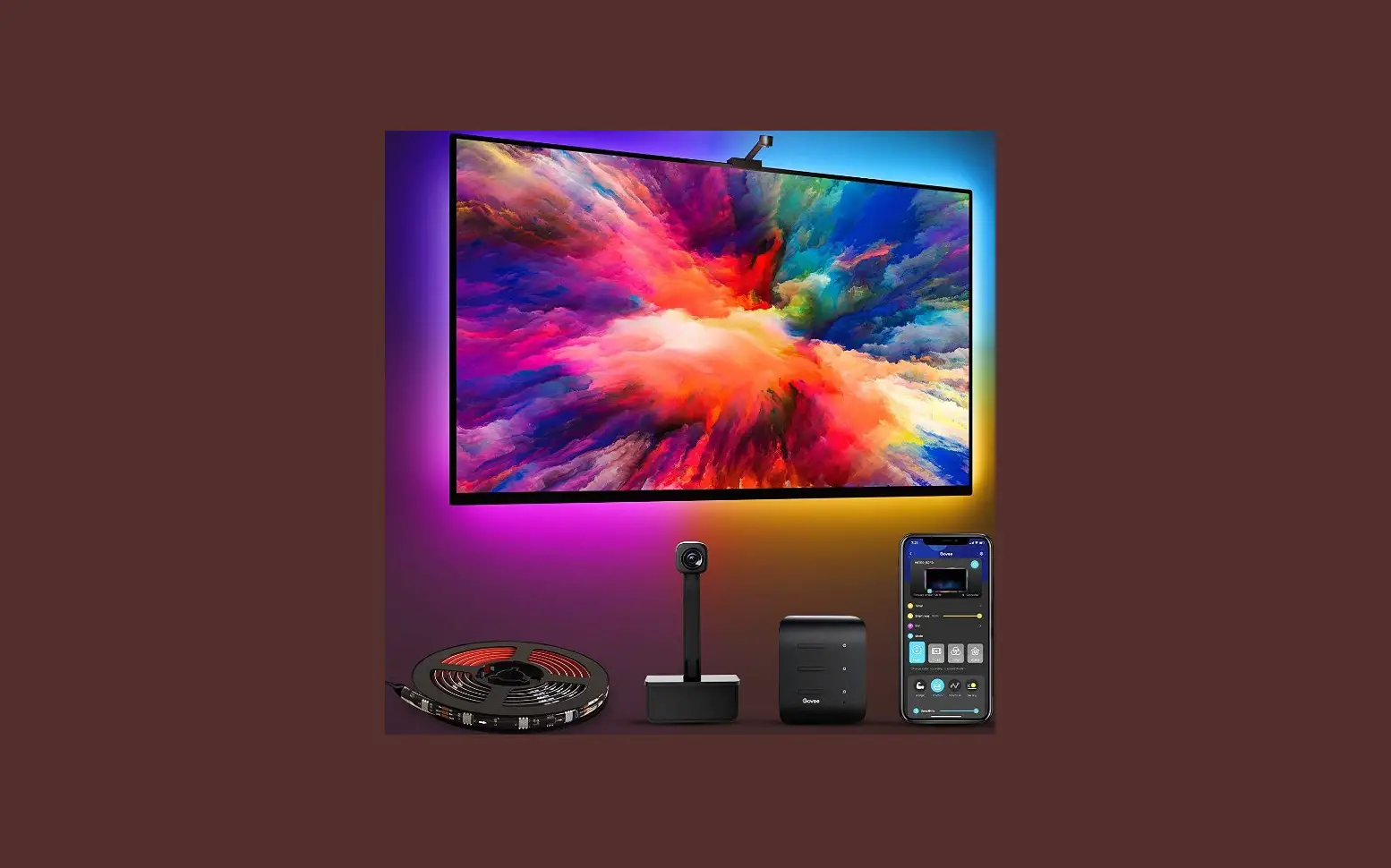 Govee H6199 Immersion Rgbic Led Tv Backlight User Manual