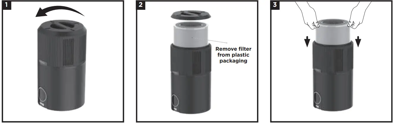 Shark-HP100C-Series-Air-Purifier-fig 3