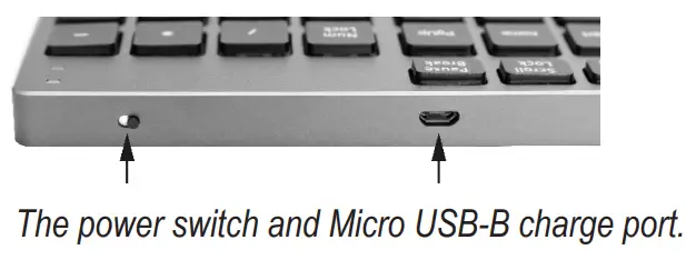 DELTACO TB 800 Wireless Keyboard and Mouse Combo - fig1