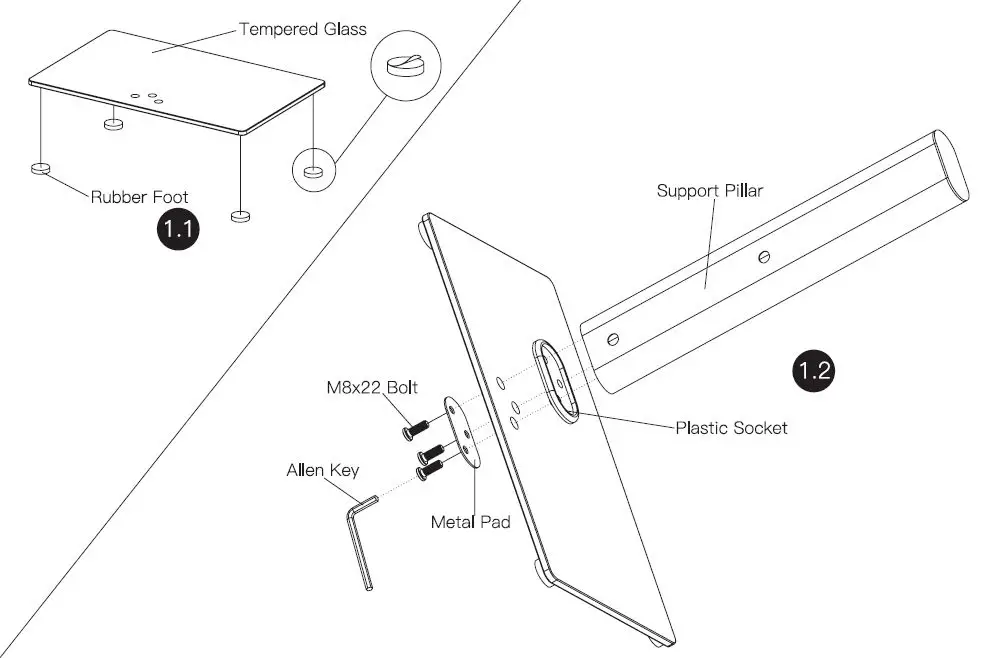 PERLESMITH-PSTVS05-Universal-TV-Stand-fig-2
