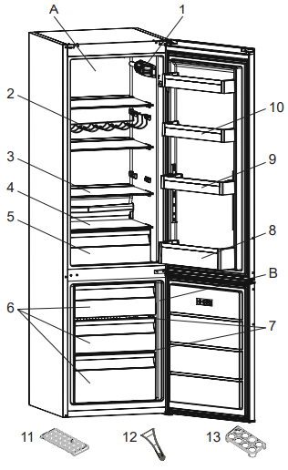 STRONGHOLD-SRB180S-Fridge-Freezer-Combin-fig 3