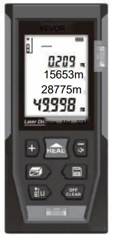 VEVOR H-D510 Laser Distance Meter