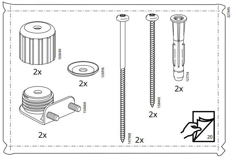 IKEA-705-306-09-VILHATTEN-Wardrobe-with-2-Doors-and-2-Drawer-fig-7