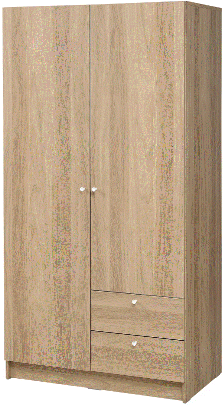 IKEA-705-306-09-VILHATTEN-Wardrobe-with-2-Doors-and-2-Drawer-product