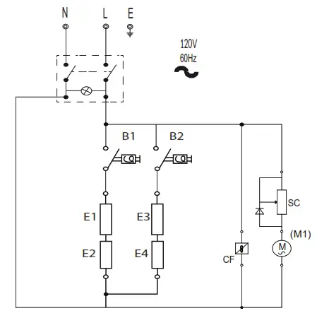 AVANTCO 177CVROV10RA Adjustable Speed Conveyor Ovens - Diagrams