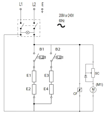 AVANTCO 177CVROV10RA Adjustable Speed Conveyor Ovens - Diagrams1