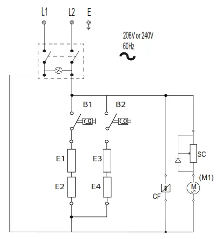 AVANTCO 177CVROV10RA Adjustable Speed Conveyor Ovens - Diagrams2