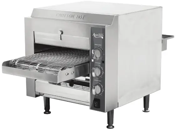 AVANTCO 177CVROV10RA Adjustable Speed Conveyor Ovens