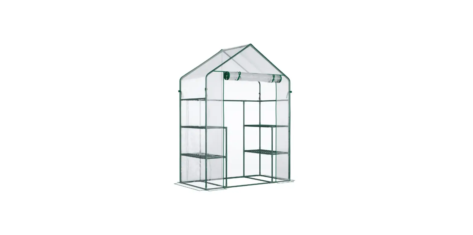 Outsunny 845-139v01 56 Inch X 29 Inch X 77 Inch Mini Greenhouse Instruction Manual