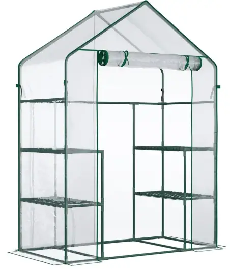 Outsunny-845-139V01 56-Inch-x-29-Inch-x-77-Inch-Mini-Greenhouse-PRODUCT
