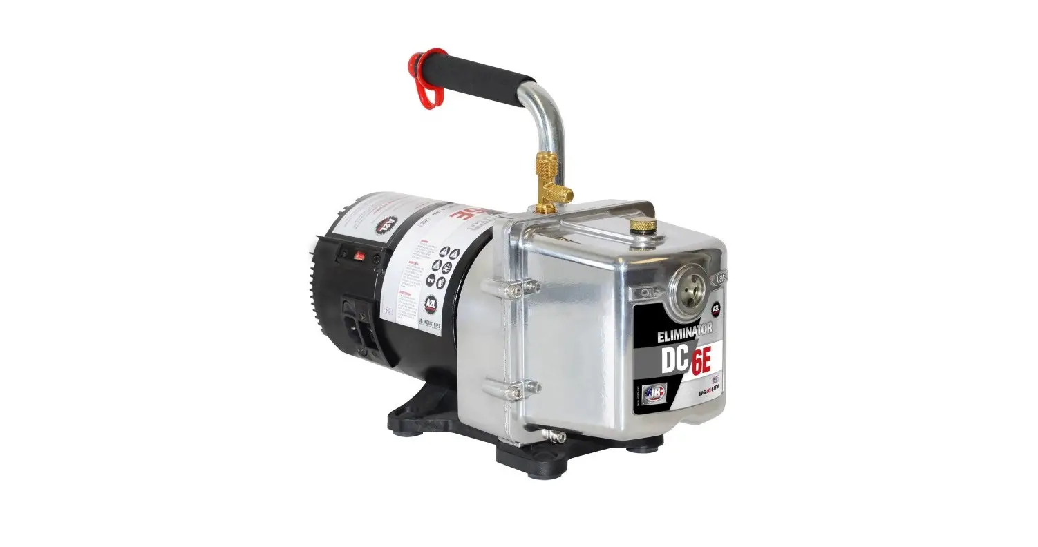 Jb Industries Dv-6edc 6 Cfm Eliminator Dc Vacuum Pump Instruction Manual