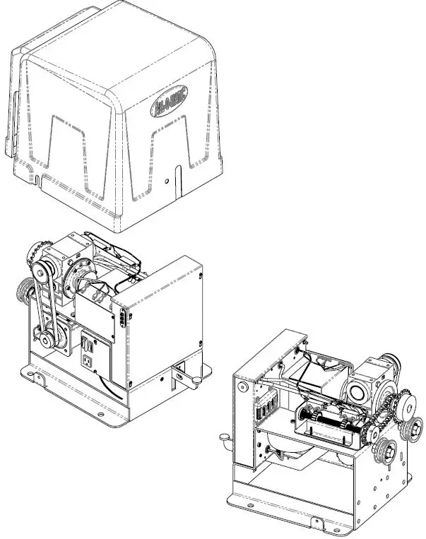 All-O-Matic-Inc-SL-90DC-Slide-Gate-Operator-FIG-1