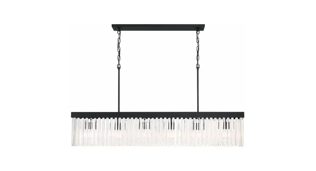 Crystorama Emo-5407-bf Emory 6 Light Linear Chandelier Instruction Manual Crystorama Emo-5407-bf Emory 6 Light Linear Chandelier Instruction Manual