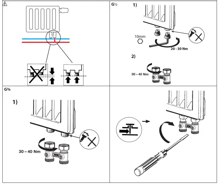 Danfoss Thermostatic Set with Regus RA Head - fig
