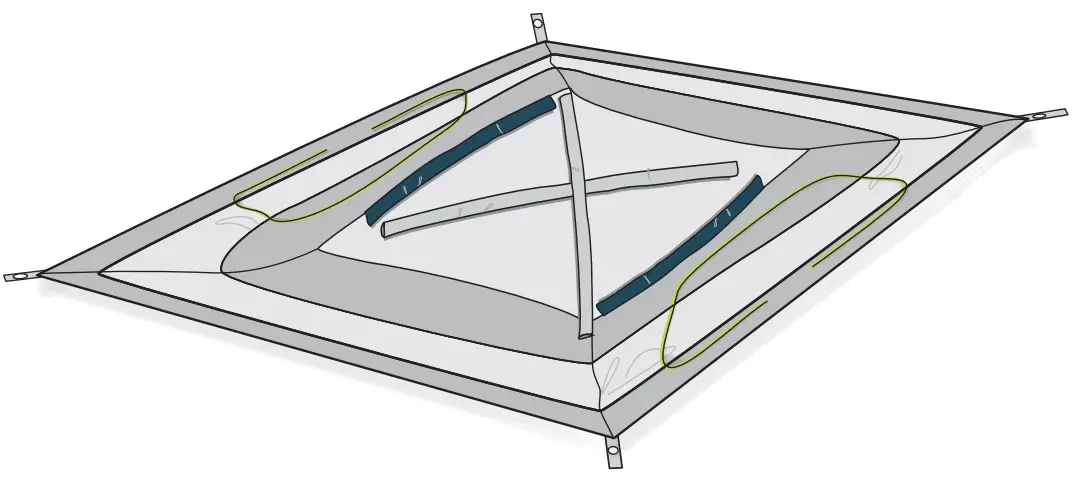 Eureka Space Camp 6 Person - Parts 1