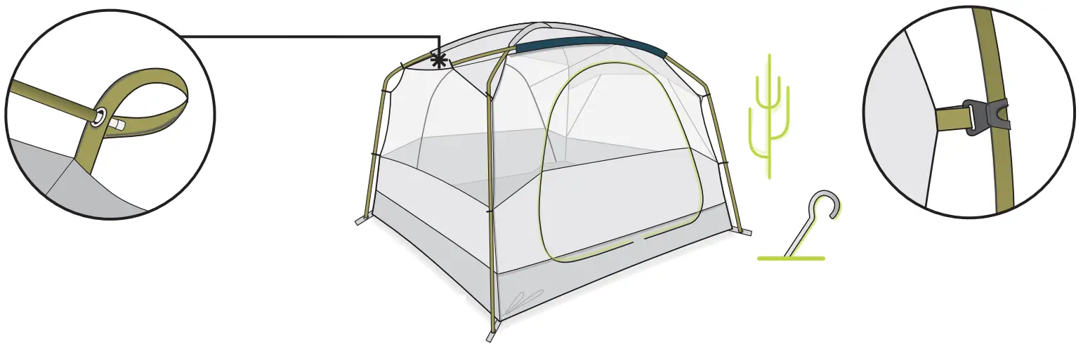 Eureka Space Camp 6 Person - Parts 3