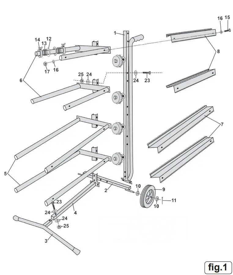 Sealey-MK63-Masking-Paper-Dispenser-FIG.1